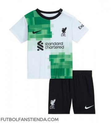 Liverpool Segunda Equipación Niños 2023-24 Manga Corta (+ Pantalones cortos)